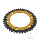 Corona Dual ZF 42 Dientes Paso 530 Dorada | Motos Camaral