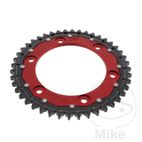 Corona Dual ZF 44 Dientes Paso 530 Roja | Motos Camaral