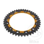 Corona dual ZF 43D Paso 530 Dorada | Motos Camaral