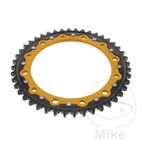 Corona Dual ZF 44 Dientes Paso 530 Dorada | Motos Camaral