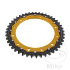 Corona ZF Dual 45 Dientes Paso 530 Dorada | Motos Camaral