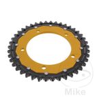 Corona Dual ZF 42 Dientes Paso 530 Dorada | Motos Camaral
