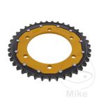 Corona ZF Dual 39 Dientes Paso 530 Dorada | Motos Camaral