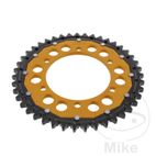 Corona Dual ZF 43 Dientes Paso 530 Dorada | Motos Camaral