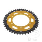 Corona Dual ZF 44 Dientes Paso 530 Dorada | Motos Camaral