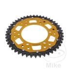 Corona Dual ZF 46 Dientes Paso 530 Dorada | Motos Camaral