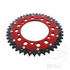 Corona ZF Dual 43 Dientes Paso 520 Roja | Motos Camaral