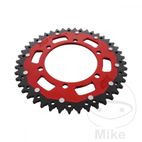 Corona Dual ZF 45 Dientes Paso 520 Roja | Motos Camaral