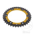 Corona Dual ZF 38 Dientes Paso 530 Dorada | Motos Camaral