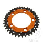 Corona Dual ZF 37 Dientes Paso 525 Naranja | Motos Camaral