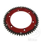Corona dual ZF 54D Paso 428 Roja | Motos Camaral