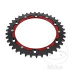 Corona Dual ZF 38 Dientes Paso 520 Roja | Motos Camaral
