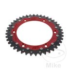 Corona Dual ZF 42 Dientes Paso 520 Roja | Motos Camaral