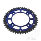 Corona ZF Dual 48 Dientes Paso 420 Azul | Motos Camaral