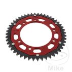 Corona Dual ZF 48 Dientes Paso 428 Roja | Motos Camaral