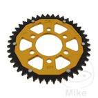Corona ZF Dual 43 Dientes Paso 428 Dorada | Motos Camaral