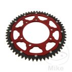 Corona Dual ZF 57 Dientes Paso 428 Roja | Motos Camaral