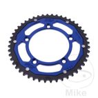 Corona Dual ZF 48 Dientes Paso 420 Azul | Motos Camaral