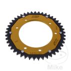 Corona ZF Dual 45 Dientes Paso 420 Dorada | Motos Camaral
