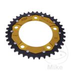 Corona Dual ZF 38 Dientes Paso 520 Dorada | Motos Camaral