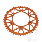 Corona JT Aluminio 51 Dientes Paso 520 Naranja | Motos Camaral