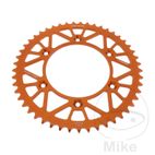 Corona Aluminio JT 49 Dientes Paso 520 Naranja | Motos Camaral