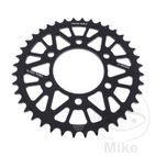 Corona Aluminio JT 40D Paso 520 Negra | JT | Motos Camaral