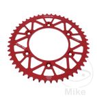 Corona Aluminio 50 Dientes Paso 520 Roja JT | Motos Camaral