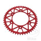 Corona Aluminio JT 51 Dientes Paso 520 Roja | Motos Camaral