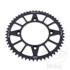 Corona Aluminio 52D Paso 428 Negra | Motos Camaral