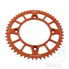 Corona Aluminio JT 50 Dientes Paso 428 Naranja | Motos Camaral