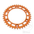 Corona JT Aluminio 38 Dientes Paso 520 Naranja | Motos Camaral