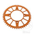 Corona Aluminio JT 48 Dientes Paso 520 Naranja | Motos Camaral