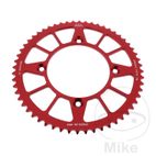 Corona Aluminio JT 56 Dientes Paso 420 Roja | Motos Camaral