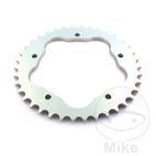 Corona Aluminio 41D Paso 525 Plateada | Motos Camaral