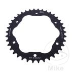 Corona Aluminio 38 Dientes Paso 520 Negra | Motos Camaral