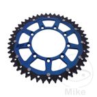 Corona Dual ZF 49 Dientes Paso 520 Azul | Motos Camaral