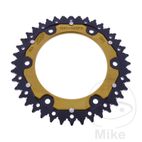 Corona ZF Dual 40 Dientes Paso 520 Dorada | Motos Camaral