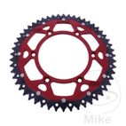 Corona Dual ZF 52 Dientes Paso 520 Roja | Motos Camaral