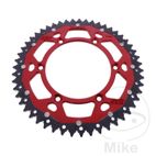 Corona Dual ZF 51 Dientes Paso 520 Roja | Motos Camaral