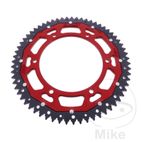 Corona Dual ZF 63 Dientes Paso 428 Roja | Motos Camaral