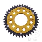 Corona ZF Dual 38 Dientes Paso 420 Dorada | Motos Camaral