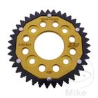 Corona ZF Dual 39 Dientes Paso 420 Dorada | Motos Camaral