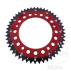 Corona ZF Dual 49 Dientes Paso 525 Roja | Motos Camaral