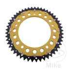 Corona ZF Dual 49 Dientes Paso 525 Dorada | Motos Camaral