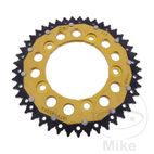 Corona Dual ZF 45 Dientes Paso 525 Dorada | Motos Camaral