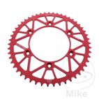 Corona Aluminio JT 51 Dientes Paso 520 Roja | Motos Camaral