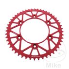 Corona Aluminio 50 Dientes Paso 520 JT Roja | Motos Camaral
