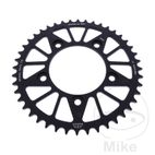 Corona JT Aluminio 44D Paso 520 Negra | Motos Camaral