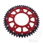 Corona Dual ZF 48 Dientes Paso 530 Roja | Motos Camaral